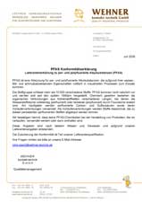 PFAS-Konformitätserklärung